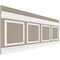 Ekena Millwork Wainscot Paneling Kit, Urethane, 94-1/2 in L, Factory Primed WPKUSQ021P032 - alternate 3